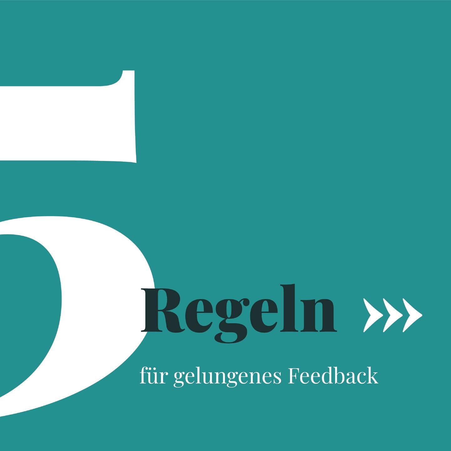 5 Regeln für gelungenes Feedback